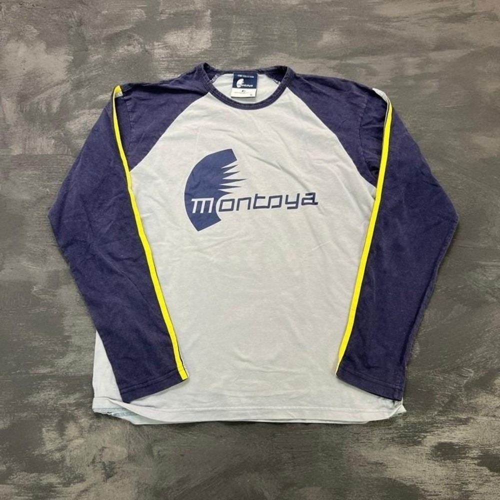 Vintage BMW F1 Shirt Mens XL Blue 2000s Juan Pablo Montoya